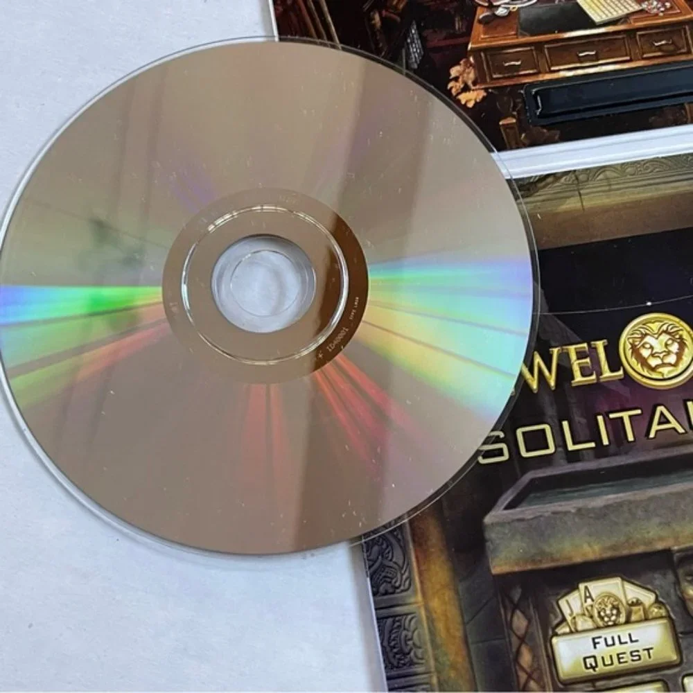 Jewel Quest Solitaire III Games PC Cd‎ ROM Game E Everyone ESRB iWin Games 2008